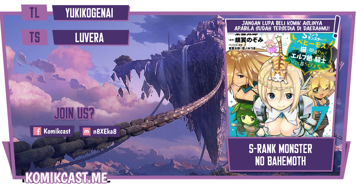 S-Rank Monster no Behemoth Dakedo, Neko to Machigawarete Erufu Musume no Kishi (Pet) Toshite Kurashitemasu Chapter 48 Gambar 1